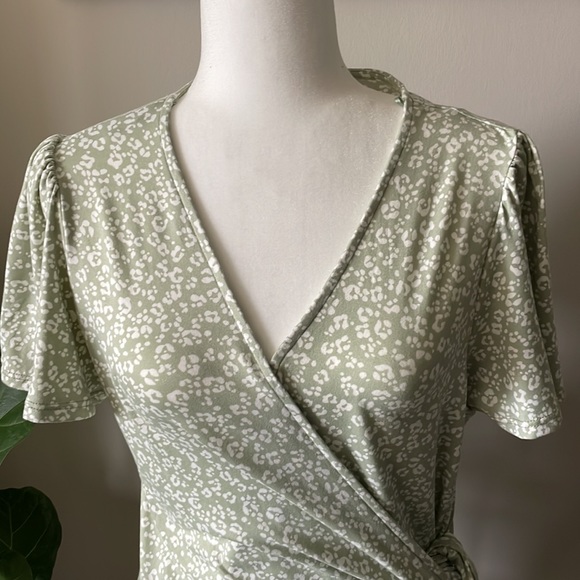 Nine Britton Wrap Dress - Picture 2 of 10